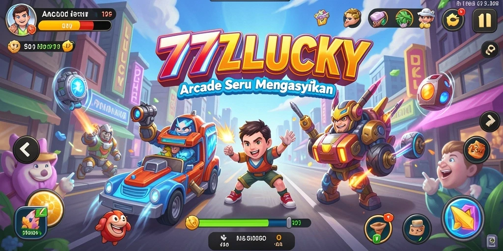 Gameplay seru dan penuh warna dari 777LUCKY.