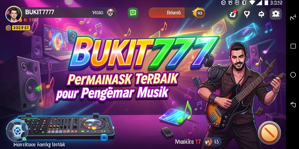 Tampilan gameplay yang seru dan menantang di BUKIT777.