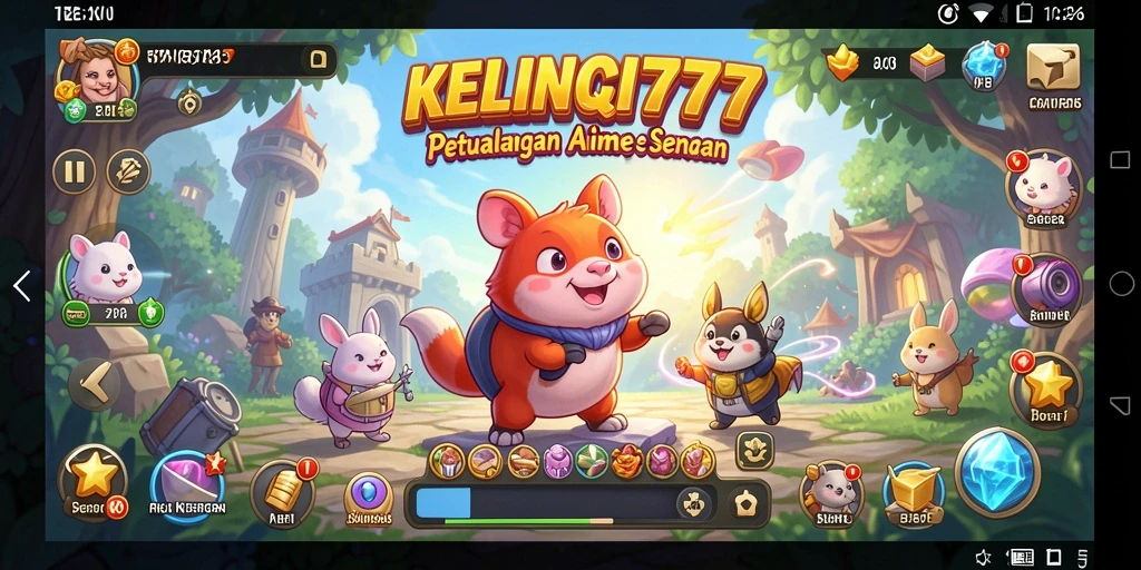 Gameplay menarik dengan karakter anime yang menawan.
