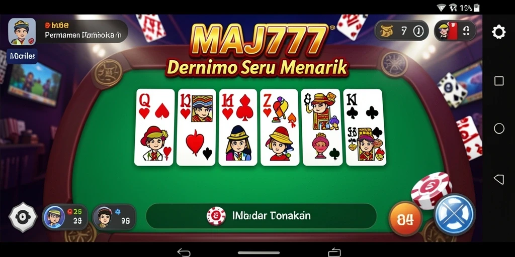 Tampilan gameplay seru di MAJ777 dengan teman-teman.