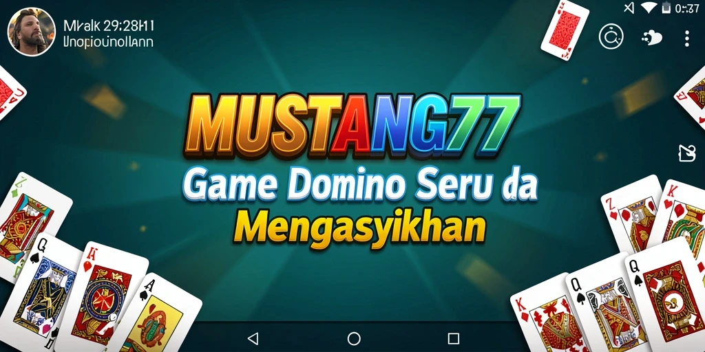 Tampilan gameplay seru dari MUSTANG77 dengan grafis yang memukau.