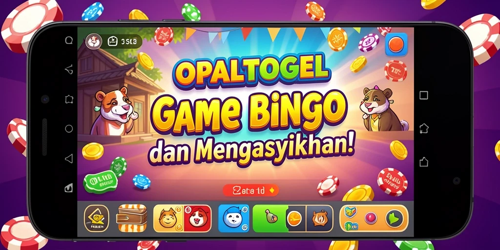 Tampilan gameplay Bingo yang menarik dan seru di OPALTOGEL.