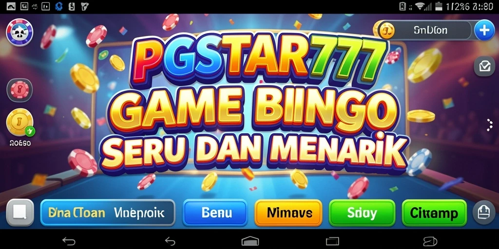 Screenshot gameplay PGSTAR777 menampilkan keseruan permainan Bingo.