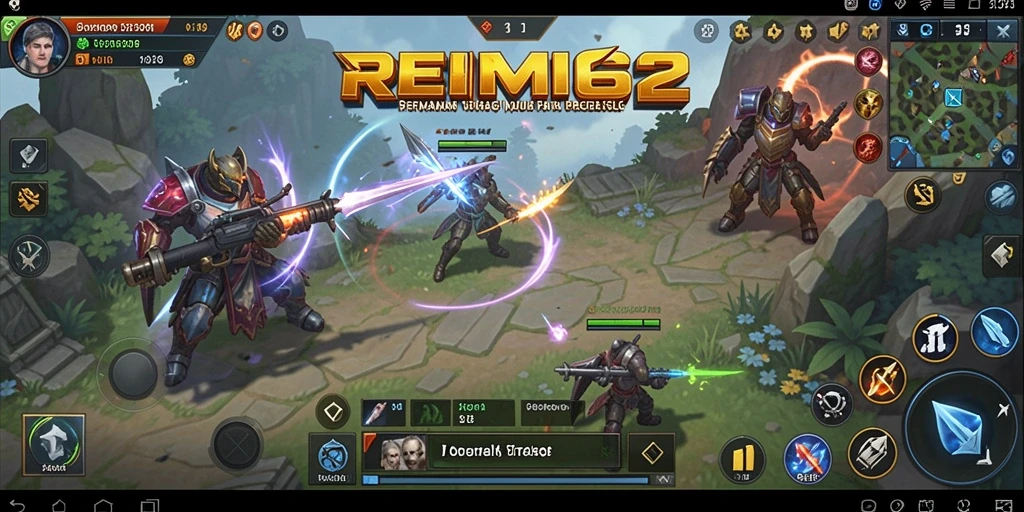 Tampilan seru gameplay strategi di REMI62.