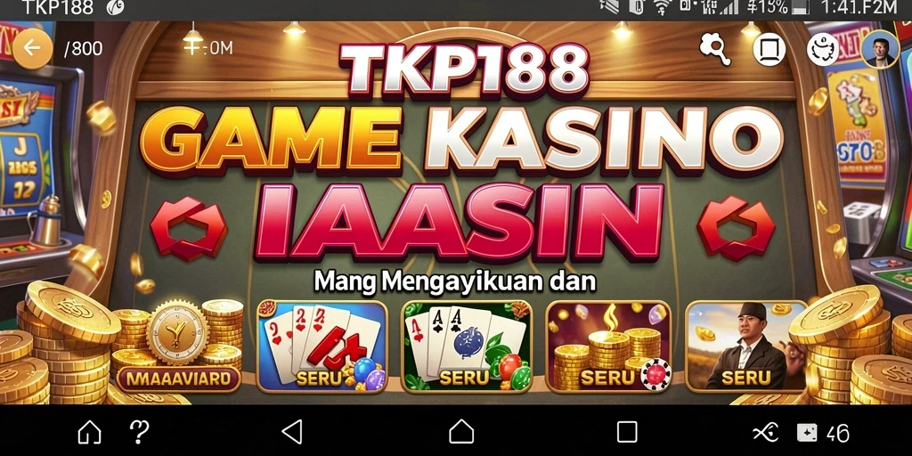 Tangkapan layar gameplay menarik TKP188 yang menggambarkan suasana Kasino.